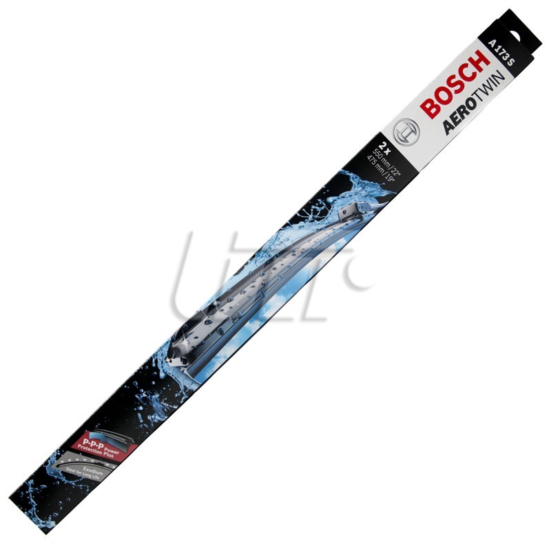 Комплект склоочисників BOSCH / безкаркасні / 550 • 475 мм. /