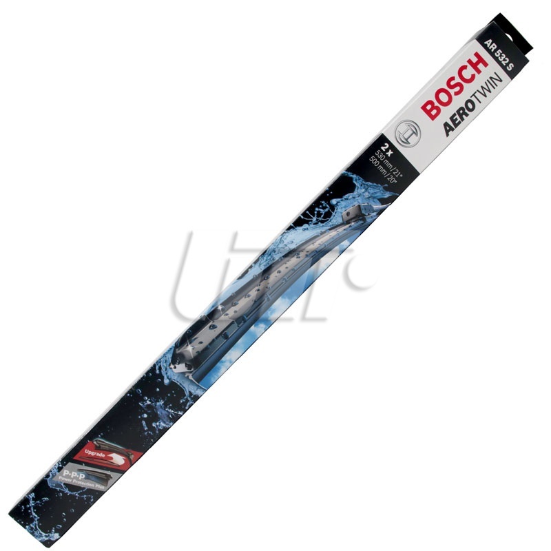 Комплект склоочисників BOSCH / безкаркасні / 530 • 500 мм. /