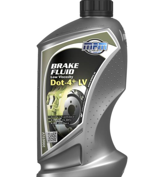 Гальмівна рідина MPM / DOT4+ Lov Viscosity / 1 л. / ( VW 501.14, BMW QV 34 1, GMW 3356)