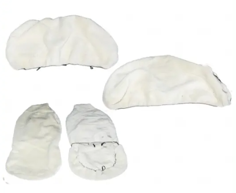 чехлы салона универс. "меховые" овчина белая  №1