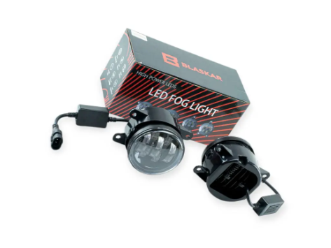 противотум. Renault LED (90мм 3.5") 50W  белый + жолтый 7 линз (пара)