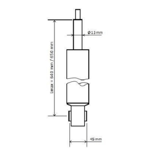 Амортизатор підвіски 3448025 - зображення 2