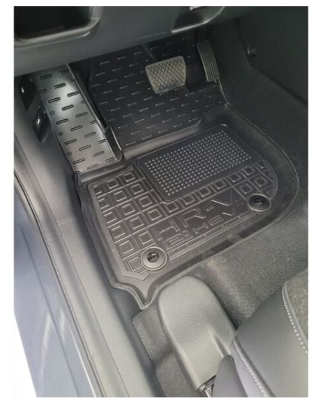 коврики салона Honda НR-V E-HEV 2022-> MOD борт 2,5см, с перемычкой