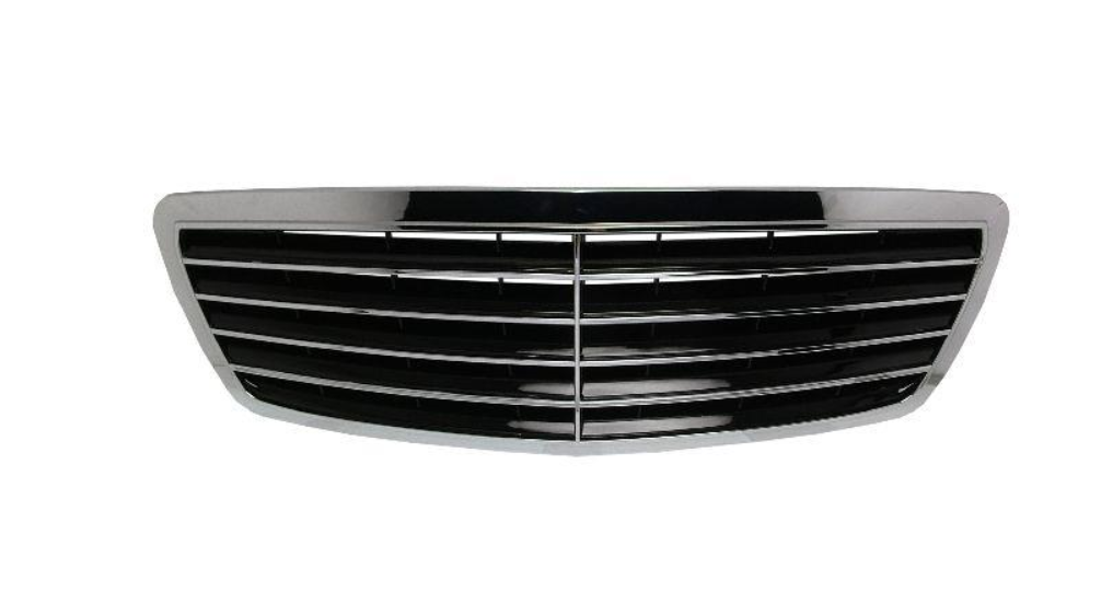 Решітка чорн. с хром.рамкой 9/02-