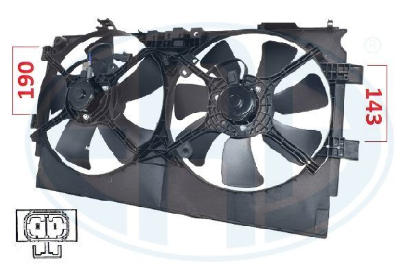 Вентилятор охолодження Радіатора