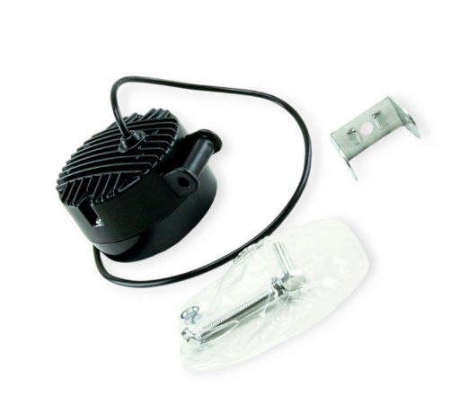 фара дополнительная LED  круглая  75х45 (Дм/Ш) 20W CREE дальний+ДХО OPL-RWL-20W-R - зображення 2