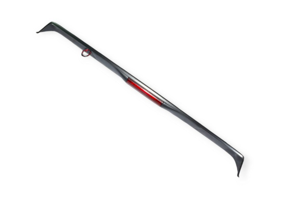 козырёк з/стекла 2101 с фонарем тюнинг (гладкий)