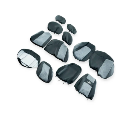 чехлы салона ВАЗ 2111-12 серые ткань
