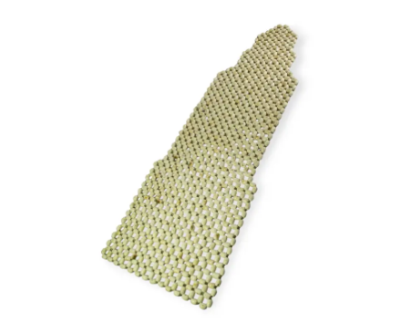 накидка на сиденье  массажная косточка "воск" светлая (2 шт) "воск" светлая - зображення 2