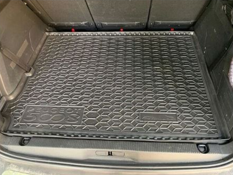 коврик багажника Peugeot P 5008 2017-> (5 мест)