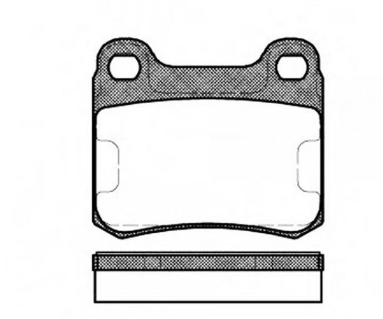 Тормозные колодки дисковые