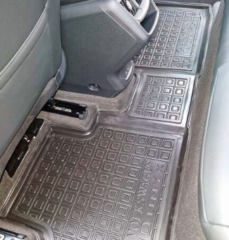 коврики салона VW ID.Unix 2024-> Mod борт 2,5см, с перемычкой  "под заказ" 12175 - зображення 3