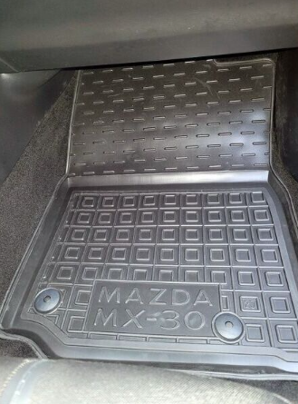 коврики салона Mazda MX-30 2020-) MOD борт 2,5см, с перемычкой 12058 - зображення 2