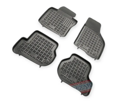 коврики салона Skoda Octavia A5 04-13, Golf 5/6 03-12, Jetta 05->  борт 3см, высокий бор Rezaw-Plast