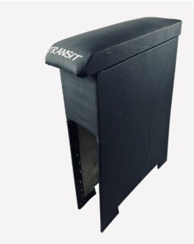 подлокотник Ford Transit  черный  с вышивкой (кожзам)