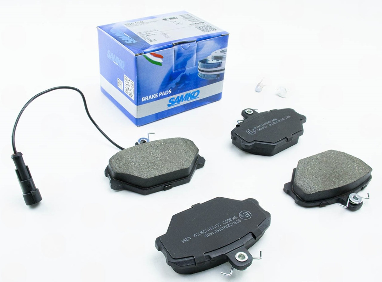 колод.торм. пер. Fiat Tipo, Tempra 88->  (LPR-Samko)