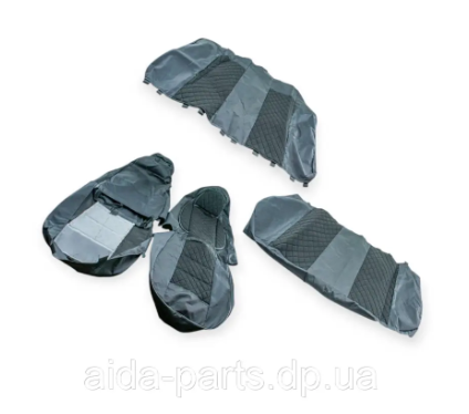 чехлы салона универс. Universal B  РОМБ чёрные