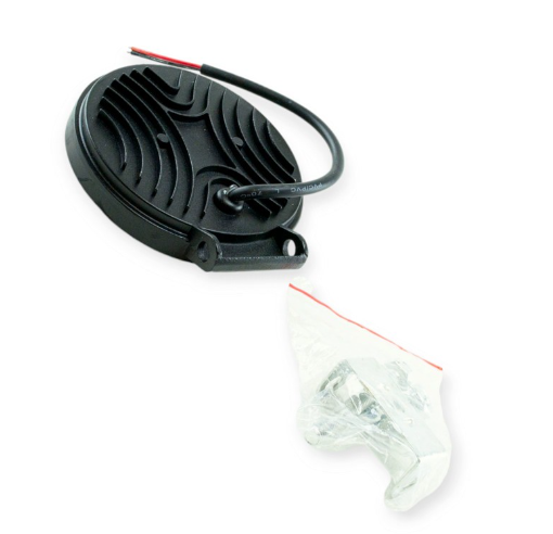 фара дополнительная LED  круглая 110х25 (Дм/Ш) c angel eyes комбинированння OPL-RWL-30W - зображення 2