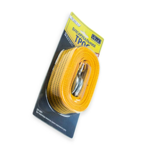 трос буксир. лента   3 т х 4,5м х 46мм крюк/оранж/блистер Vitol