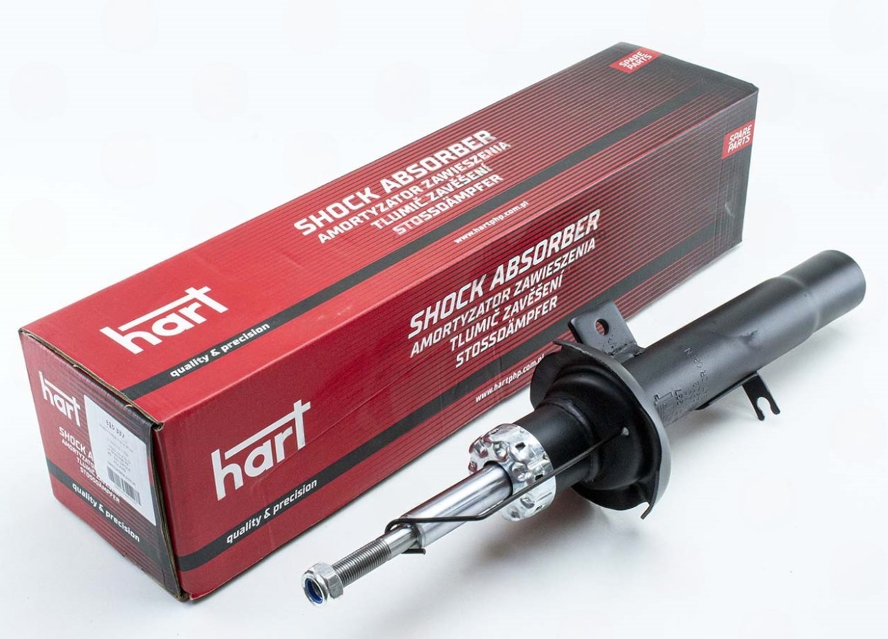 амортизатор пер. Citroën C2, C3, Peugeot 1007 правый R 03->  (HART)