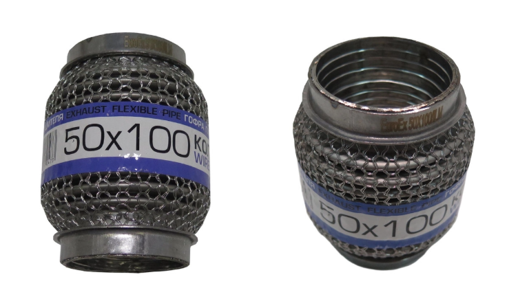 гофра 50х100  3-х слойная (EuroEx) интерлок, кольчуга