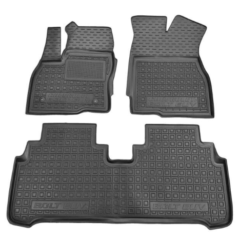 коврики салона Chevrolet Bolt EUV 2021-> борт 2,5см