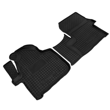 коврики салона Mercedes Sprinter II, VW Crafter 06->  борт 2,5см, с перемычкой