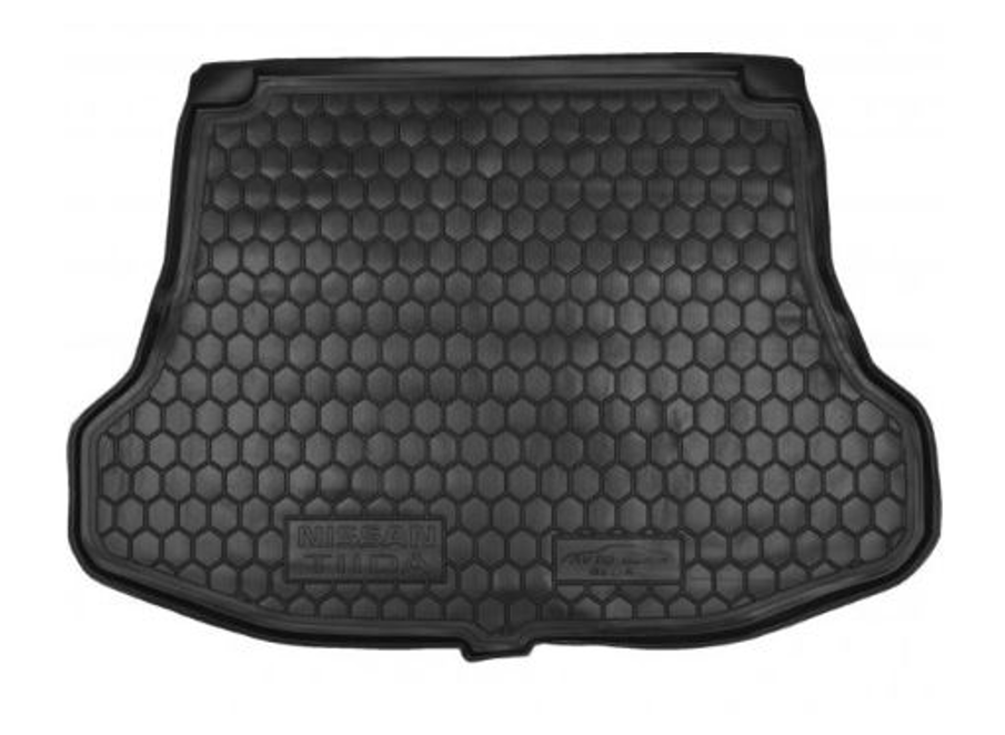 коврик багажника Nissan Tiida 2004-> хетчбэк