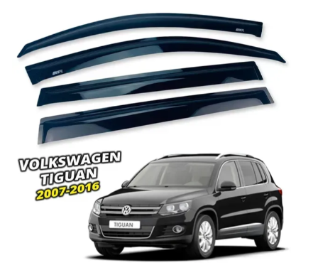 ветровик Volkswagen Tiguan 2015->  (скотч) VIP Китай