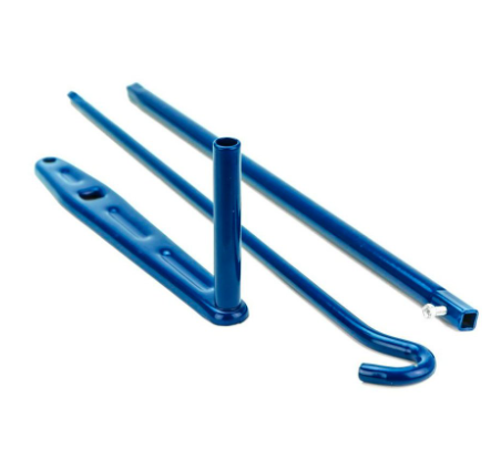 домкрат  механический бутылочный 2Т  205-485 мм двухштоковый  Vitol ДМ-4852Т/ST-107H - зображення 2