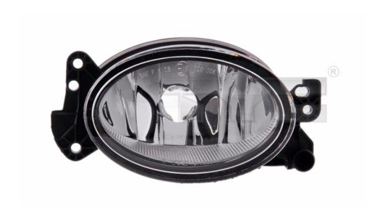 MER R-CLA фара п/тум. прав. MB 211 06- (тип: овал)