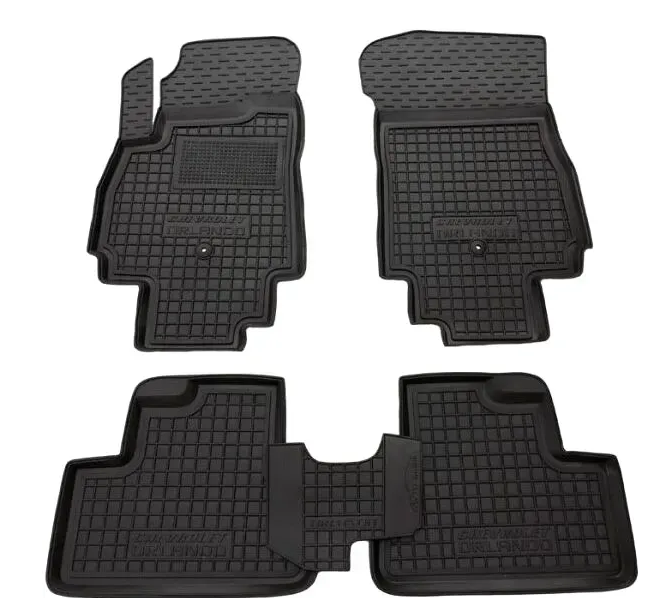 коврики салона Chevrolet Orlando (5 мест.) 2011-> борт 2,5см, с перемычкой