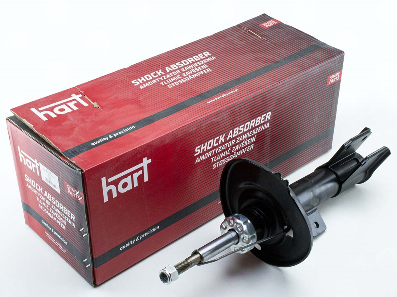 амортизатор пер. Citroen Berlingo-Peugeot Partner 08-> правый R,  газ.  (HART)