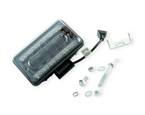 фара дополнительная LED  прямоуг. 151х85х60 (Д/В/Ш) 40W+DRL Low