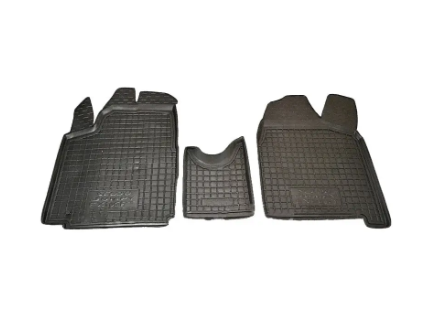 коврики салона Peugeot Expert 2007-2016 2.0 борт 2,5см, с перемычкой