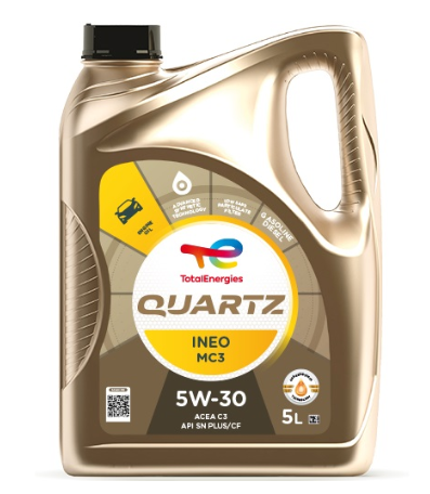 масло Total  5W-30 Quartz  Ineo МC3 SN+, С3 (5л)
