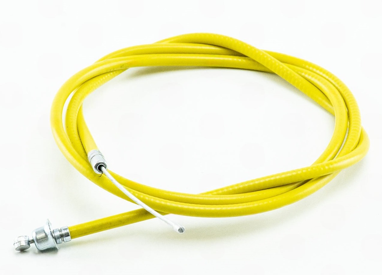 трос газа ЯВА (1150мм) (желтый)