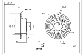 диск тормозной пер. MB Sprinter (00-06)  (HART)
