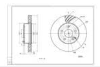 диск тормозной пер. MB E-Class (W211/212) (d295x28mm)  (HART)