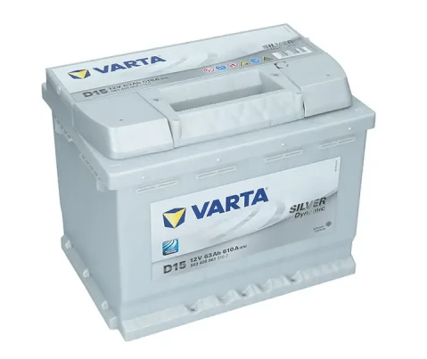 Аккумулятор VARTA  63Ач 610А Silver Dynamic (L2X) (1) (2 года гар) низкий