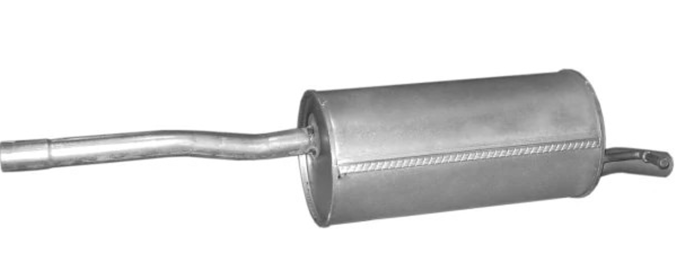 глушитель Dacia Logan MCV (Polmo) алюминизир.