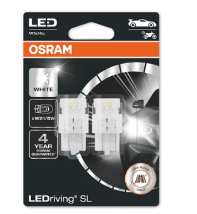 Лампа светодиодная БЦ 12-21+5 WHITE  1.70W OSRAM