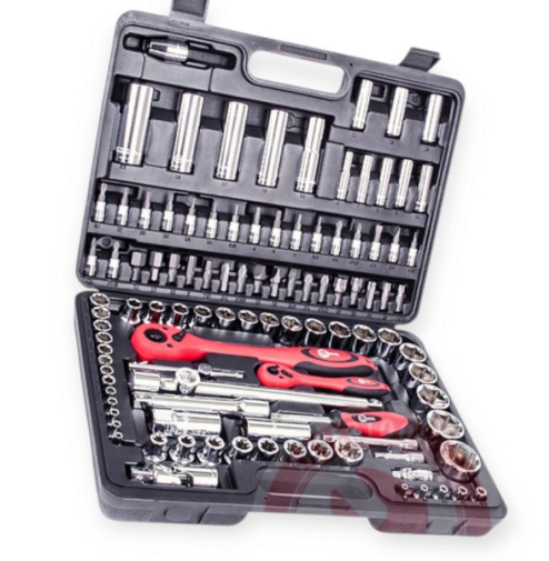 набор инструмента 1/2",1/4"  108 шт  с битами  Тайвань