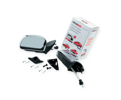 зеркало наружное 2108-2115 хром к-т