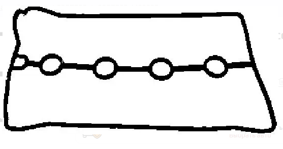 прокл.клап.крышки Lanos, Lacetti, Aveo 1.6   (CORTECO) 440000P - зображення 2