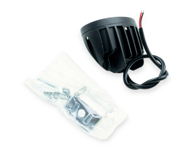 фара дополнительная LED  овал  95х70 (Дм/Ш) 20W CREE + линза OPL-RWL-20W-4D With_Lens - зображення 2