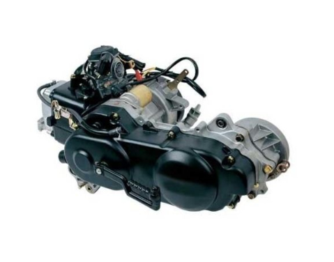 двигатель GY6-80 (колесо 10) под один амортизатор