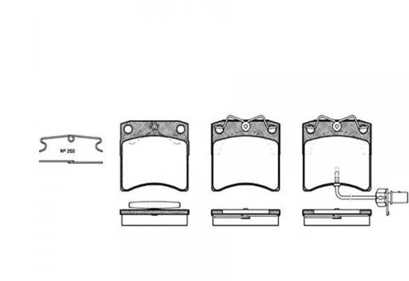 Тормозные колодки дисковые