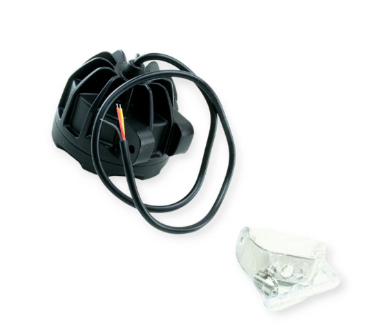 фара дополнительная LED  круглая  80х60 (Дм/Ш) 12W CREE 12W(JR) - зображення 2