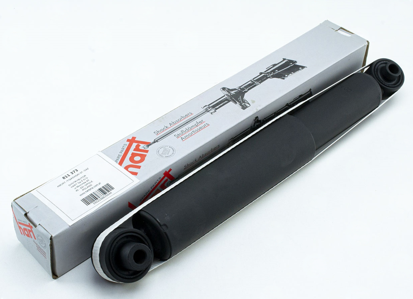 амортизатор зад. Nissan Qashqai+2 (07-13)  (HART)